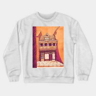 Cafe on the Corner B Crewneck Sweatshirt